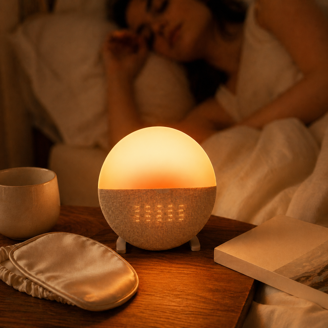 Le Réveil Lumière douce à l'aube, simulateur de lever de soleil