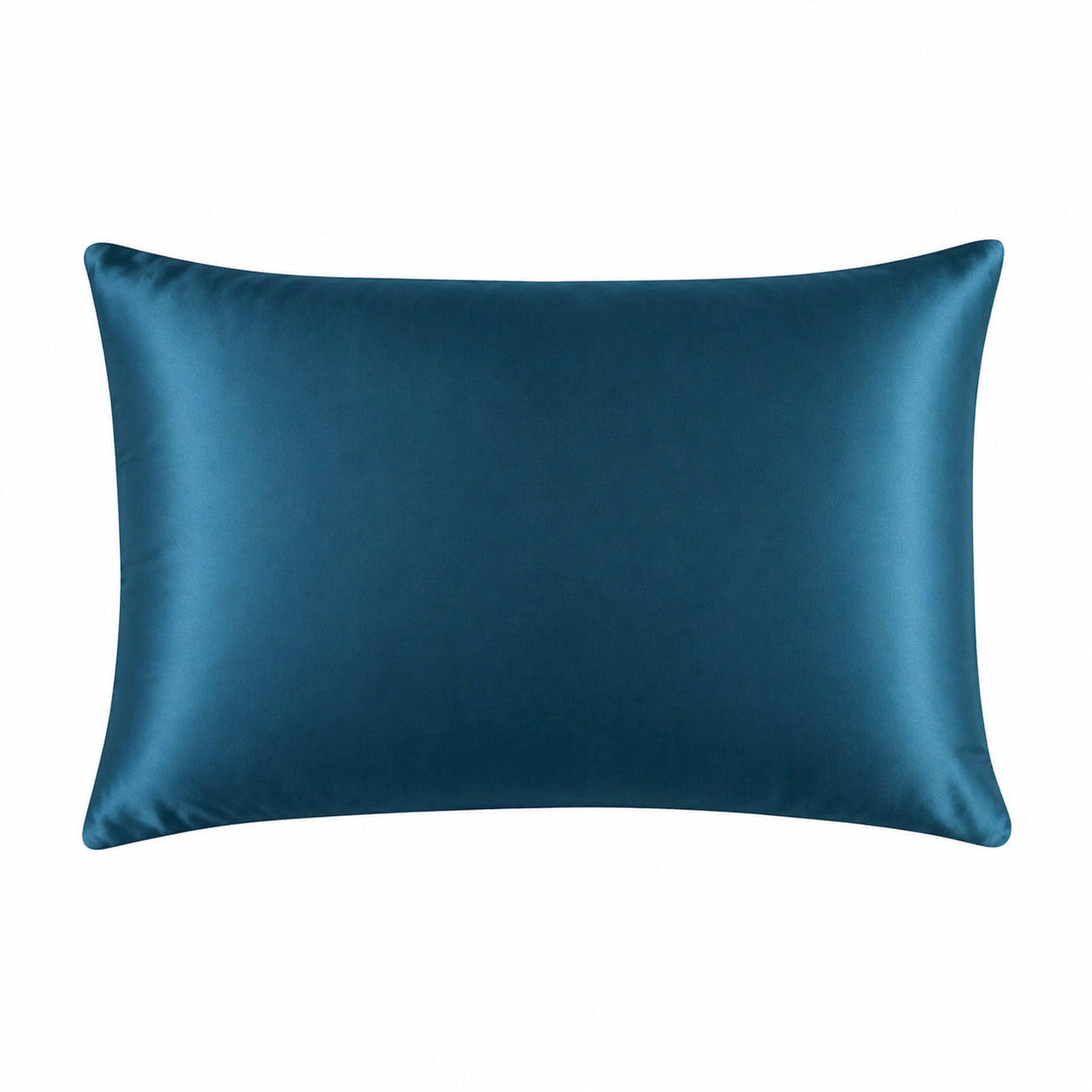 Taie en soie Someira coloris bleu nuit